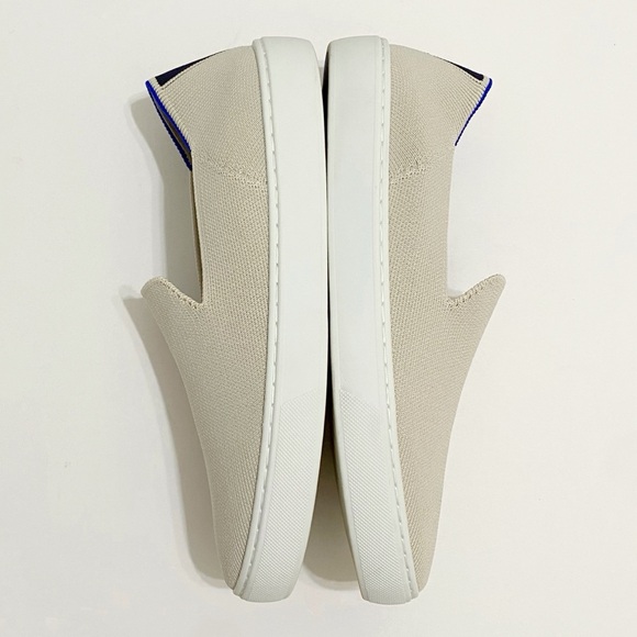 ROTHYS BEIGE SAND ORIGINAL SLIP ON SNEAKER KNIT SHOE - Picture 5 of 10